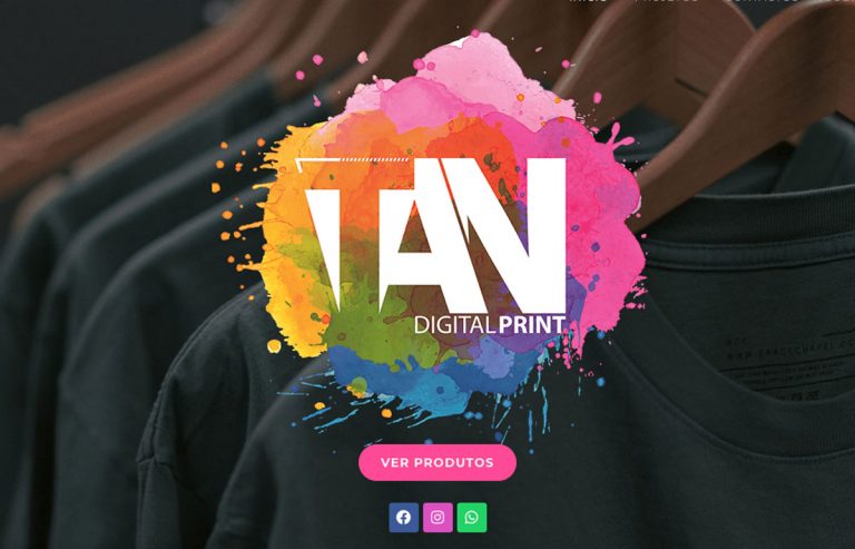 Tan Digital Print – Impressão digital têxtil – Website institucional criado pela BEHS
