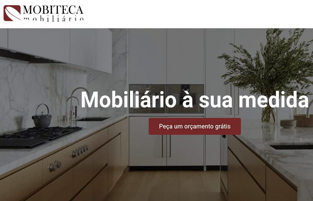 Mobiteca Mobiliário, Website Institucional criado pela BEHS